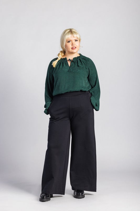 Nakoa, Paloma Blouse, Emerald