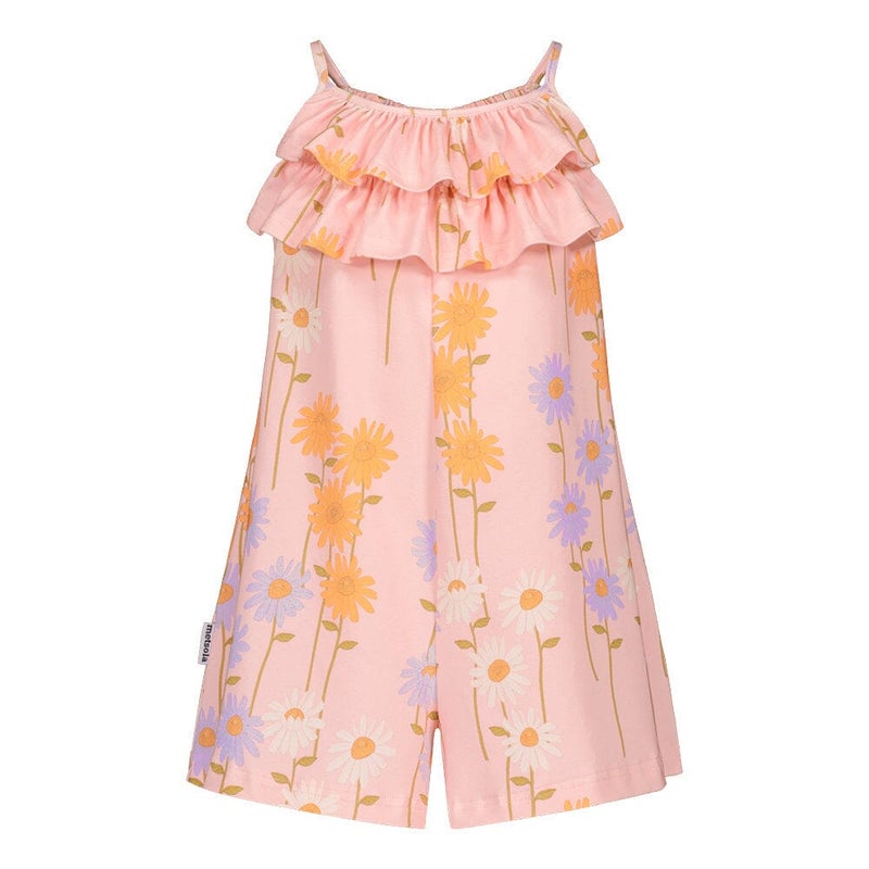 Metsola, Sweetness Frilla Playsuit | Milky Pink