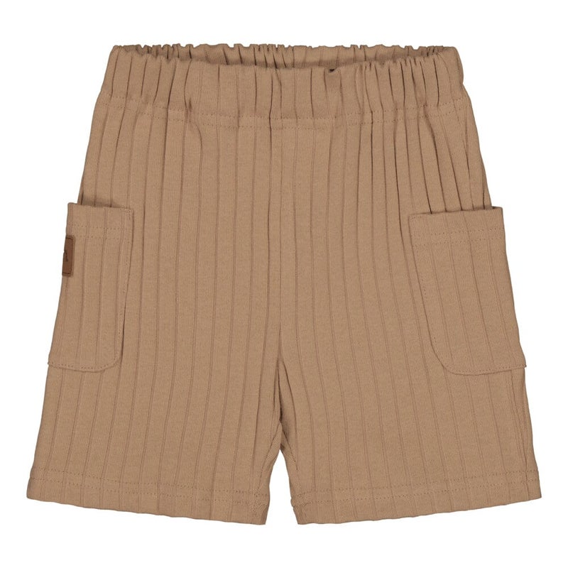 Metsola, Wide Rib Shorts | Nougat